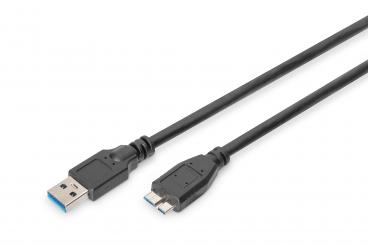 USB-A - Micro-B connection cable, 1m 