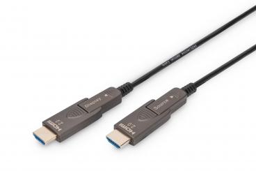 4K - HDMI AOC Hybrid Fiber Optic Cable with 30m removable plug 