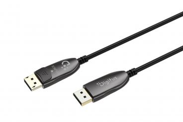 DisplayPort AOC Hybrid fiber optic cable, UHD 8K, 40 m 