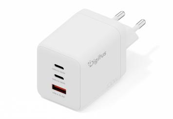 100W USB GaN Charger, 2x USB-C, 1x USB-A 