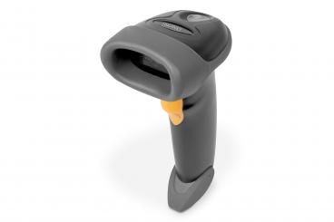 2D Barcode Hand Scanner, Battery-Operated, Bluetooth & QR-Code Compatible 