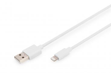 Lightning to USB A data/charging cable, MFI certified 