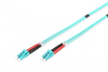 Fiber Optic Multimode Patch Cord, OM 3, LC / LC 