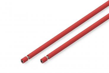 Solar Cable Installation, 50 m, 6 mm², Red, PV Cable 1500 V DC, UV-resistant & weatherproof 