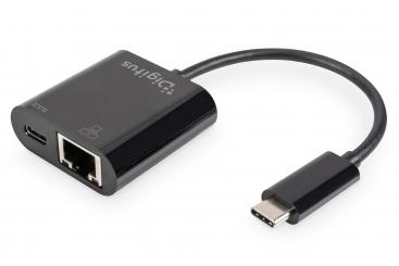 USB Type-C™ Gigabit Ethernet adapter with Power Delivery support 