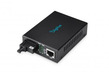 Bidirectional Gigabit Media Converter, RJ45 / SC 