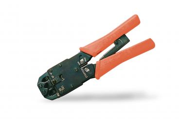Multi modular crimping tool, solid metal 