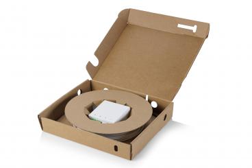 Fttx Installation Kit, Pre-terminated, 4-Fiber, LC/APC Connectors, Length 70 m 