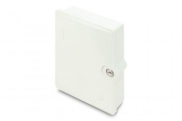 FTTH/FTTB Distribution box, assembled, OS2, 12 fibers, LC/PC 