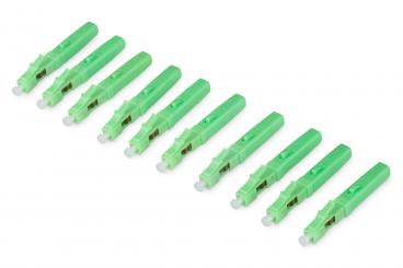 LC/APC Fiber Optic Fast connector (10 Pieces) 
