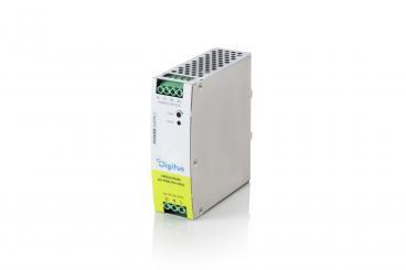 Industrial power supply, 24 V DC, 5 A, 120 W, AC-DC, metal housing, for DIN rail mounting 