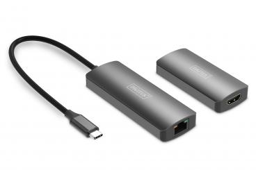 4K video extender (USB-C - HDMI), 30 m 
